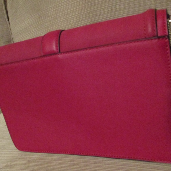 NWOT Burgundy Adolfo Handbag Chain Shoulder Strap - Picture 6 of 8